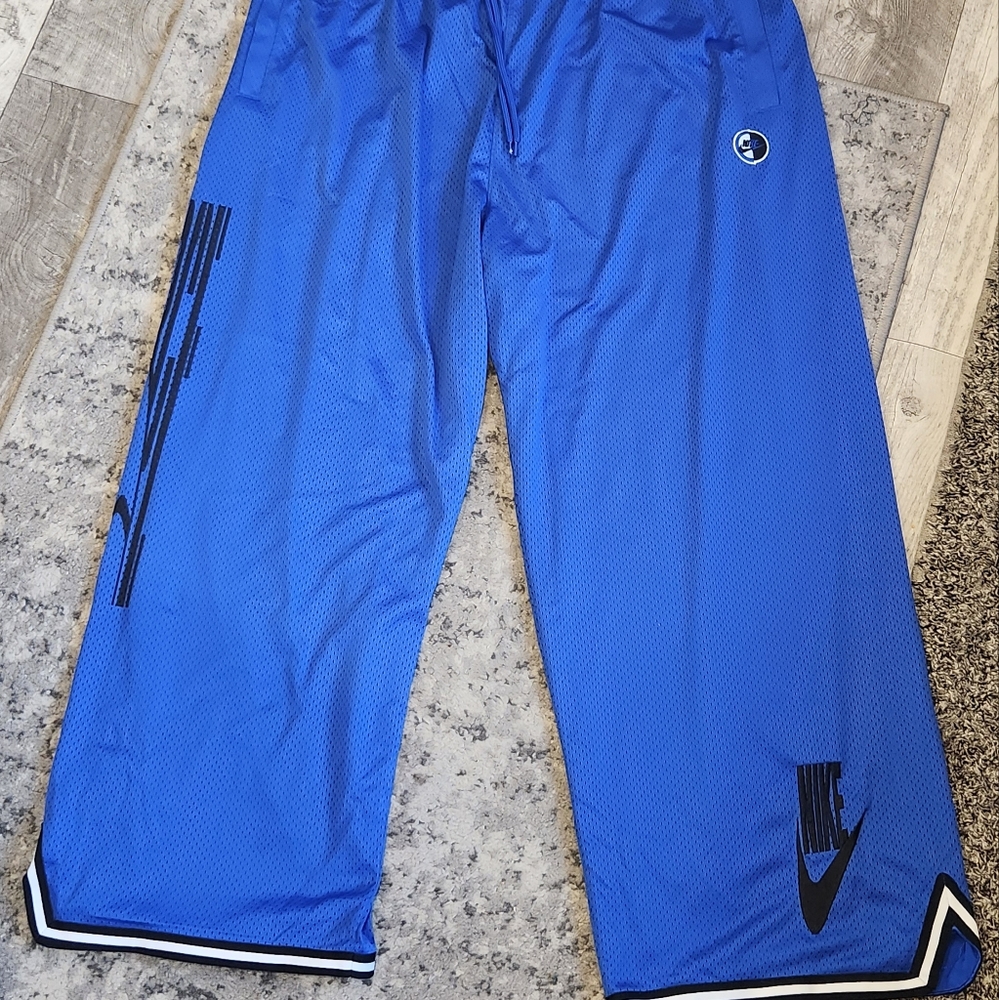 Nike Sportswear Sisterhood Jersey Pants Mesh Royal Blue Size XXL